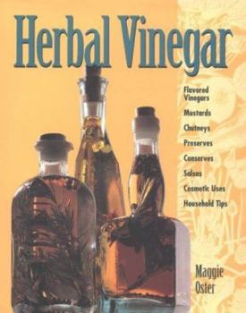 Hardcover Herbal Vinegar Book