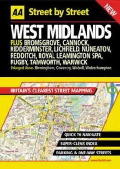 Paperback Aa Street by Street West Midlands Maxi Book