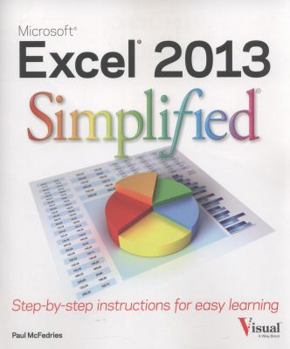 Paperback Excel 2013 Simplified Book