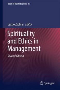 Paperback Spirituality and Ethics in Management Book