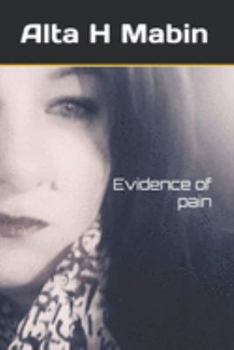 Paperback Evidence of pain Book