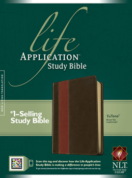Imitation Leather Life Application Study Bible-NLT Book