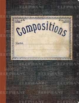 Paperback Compositions Vintage Notebook Book