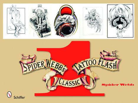 Paperback Spider Webb's Classic Tattoo Flash 1 Book
