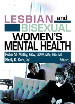 Paperback Lesbian and Bisexual Women's Mental Health Book