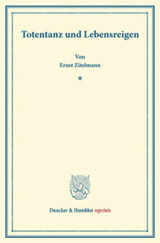 Paperback Totentanz Und Lebensreigen [German] Book