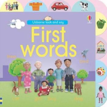 Board book First Words. Book