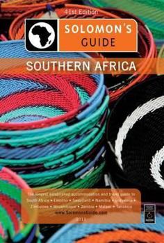 Paperback Solomon's Guide: Southern African Travel Guide 2011 Book