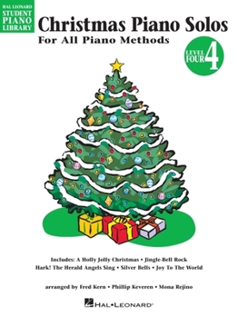 Paperback Christmas Piano Solos, Level 4: For All Piano Methods Book