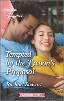 Mass Market Paperback Tempted by the Tycoon's Proposal [Large Print] Book