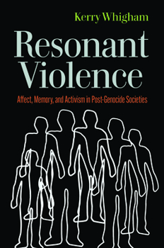 Hardcover Resonant Violence: Affect, Memory, and Activism in Post-Genocide Societies Book