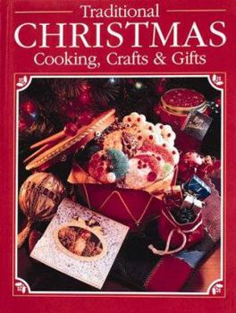 Hardcover Traditional Christmas Cooking, Crafts and Gifts Book