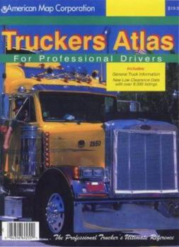 Paperback Trucker's Atlas for Professional Drivers Book