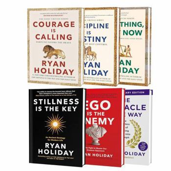 Hardcover Ryan Holiday 6-Book Collection: Stillness Is The Key, The Obstacle Is The Way & More Book