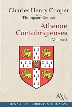 Paperback Athenae Cantabrigienses: Volume 1 Book