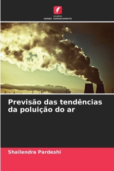 Paperback Previsão das tendências da poluição do ar [Portuguese] Book