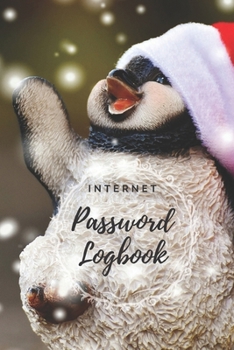 Paperback Internet password logbook: Internet Password Logbook Organizer, Keep your online passwords in one book for easy reference. Book