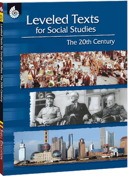 Paperback Leveled Texts for Social Studies: The 20th Century [With CDROM] Book