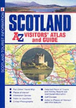 Paperback A-Z Scotland Visitors Atlas and Guide Book