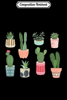 Composition Notebook: Plant Lady Is The New Cat Lady Succ It Succulent Cactus  Journal/Notebook Blank Lined Ruled 6x9 100 Pages