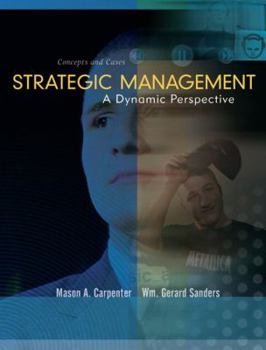 Hardcover Strategic Management: A Dynamic Perspective: Concepts and Cases Book