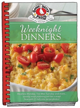 Hardcover Weeknight Dinners Book