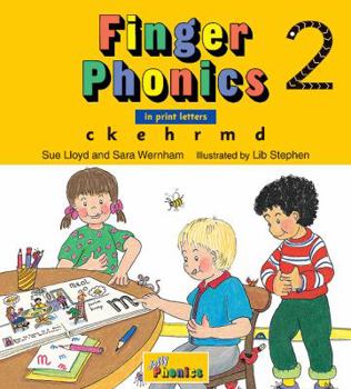 Board book Finger Phonics Book 2: In Print Letters (American English Edition) Book