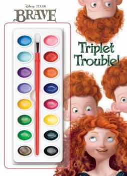 Paperback TRIPLET TROUBLE! - D Book