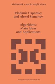 Paperback Algorithms: Main Ideas and Applications Book