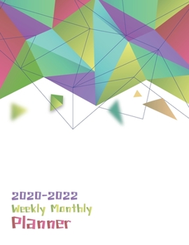 2020-2022 Weekly Monthly Planner: Daily Planner Three Year, Agenda Schedule Organizer Logbook and Journal Personal,  36 Months Calendar, 3 Year Appointment, 8.5" x 11", 154 Pages