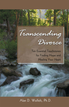 Paperback Transcending Divorce: Ten Essential Touchstones for Finding Hope and Healing Your Heart Book
