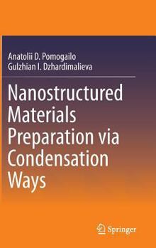 Hardcover Nanostructured Materials Preparation Via Condensation Ways Book