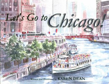 Hardcover Let's Go to Chicago Book