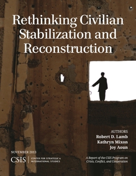 Paperback Rethinking Civilian Stabilization and Reconstruction Book