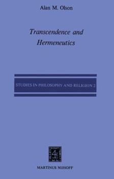 Paperback Transcendence and Hermeneutics: An Interpretation of the Philosophy of Karl Jaspers Book