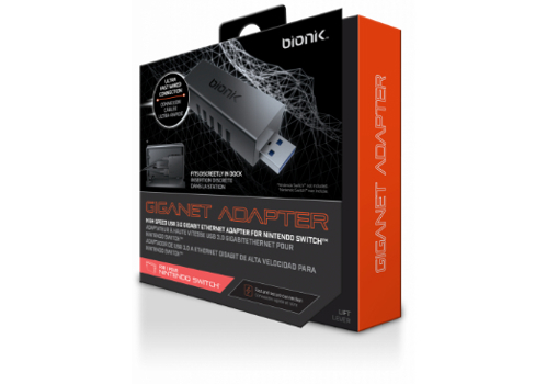 Game - Nintendo Switch Giganet Adapter High Speed USB 3.0 Gigabit Ethernet Adapter For Switch Book
