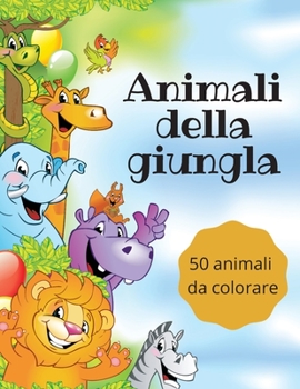 Paperback animali della giungla [Italian] Book