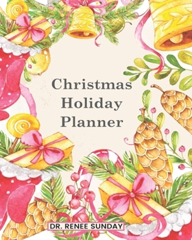 Paperback Christmas Holiday Planner & Jounral Book