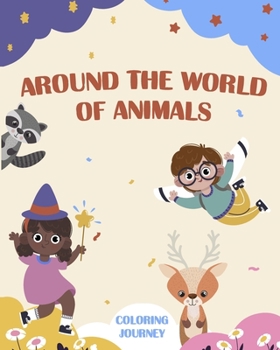 Paperback Around the world of animals Book