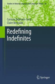 Paperback Redefining Indefinites Book