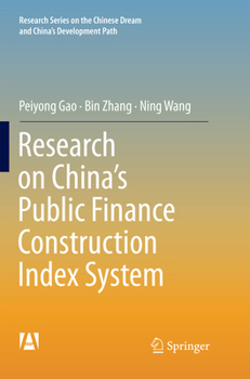 Paperback Research on China's Public Finance Construction Index System Book
