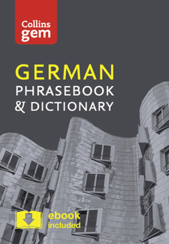 Paperback Collins Gem German Phrasebook & Dictionary Book