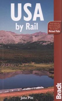 Paperback Bradt USA by Rail Book