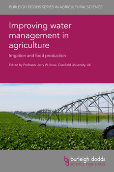 Hardcover Improving Water Management in Agriculture Book