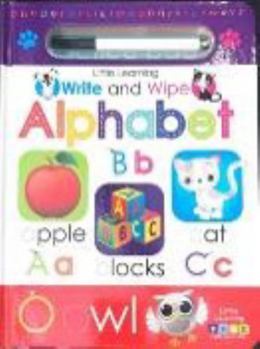 Hardcover Alphabet Little Learning Library - Write & Wipe Activity Kids Books - Childrens Books, Toddler Books Book