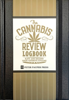 Hardcover Cannabis Review Logbook Book