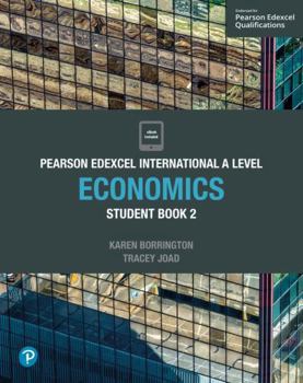 Paperback Pearson Edexcel International A Level Economics Student Book 2 Book