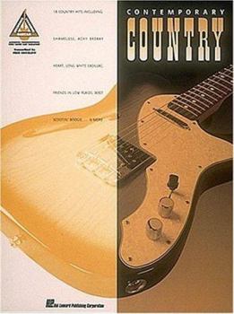 Paperback Contemporary Country Guitar Book