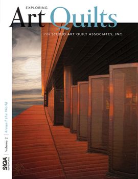 Paperback Around the World: Exploring Art Quilts with Saqa Book