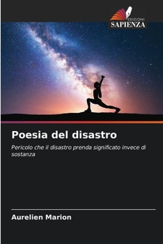 Paperback Poesia del disastro [Italian] Book